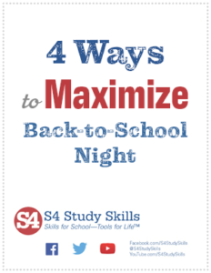 4 Ways to Maximize Back-to-School Night